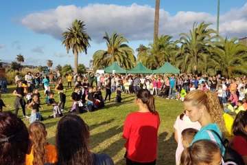 El primer Encuentro Educativo, Lúdico y Deportivo Jinámar en tus manos (Foto TA)